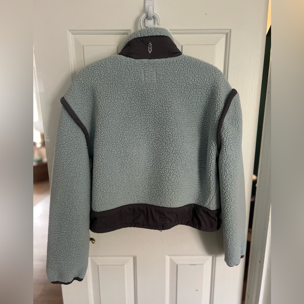 Free people court side fleece jacket - Picture 7 of 11